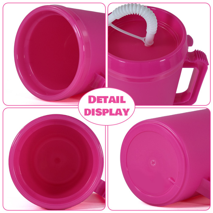 US Warehouse BPA FREE 34oz colored plastic travel Cup (Not for sublimation)
