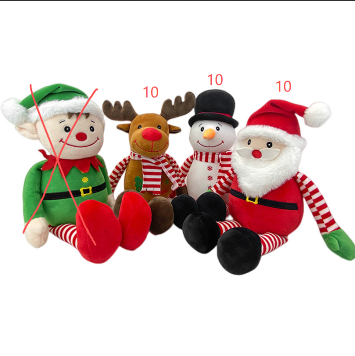 China Warehouse 20 pcs Christmas box+30 pcs dolls