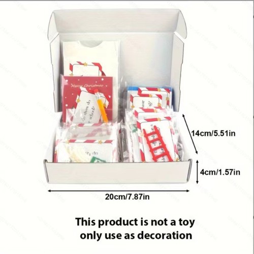 China Warehouse 20 pcs Christmas box+30 pcs dolls