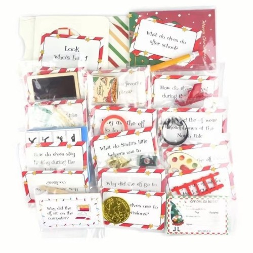 China Warehouse 20 pcs Christmas box+30 pcs dolls