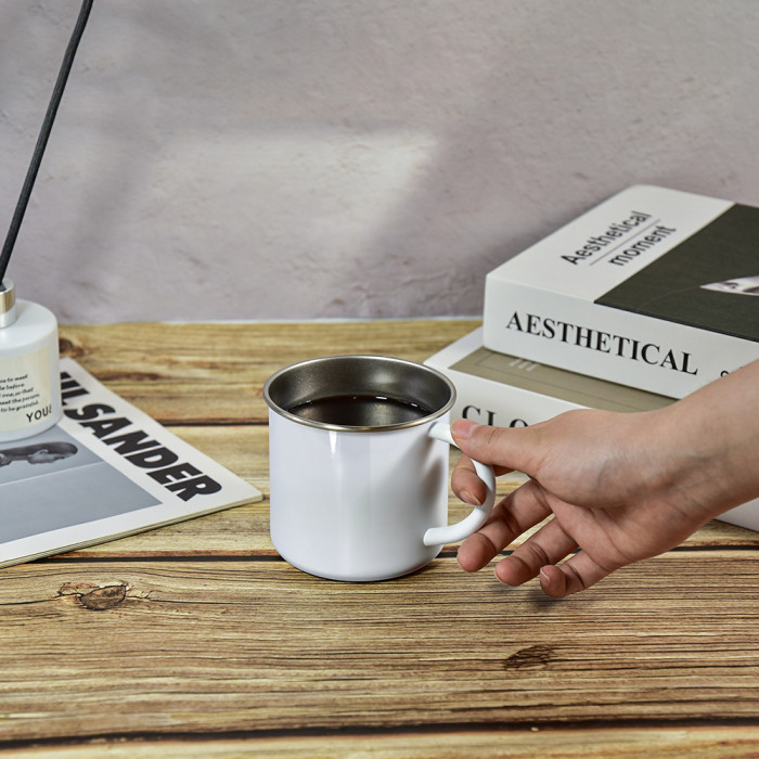 US warehouse 12oz White Sublimation Cups Mugs Cup Mug