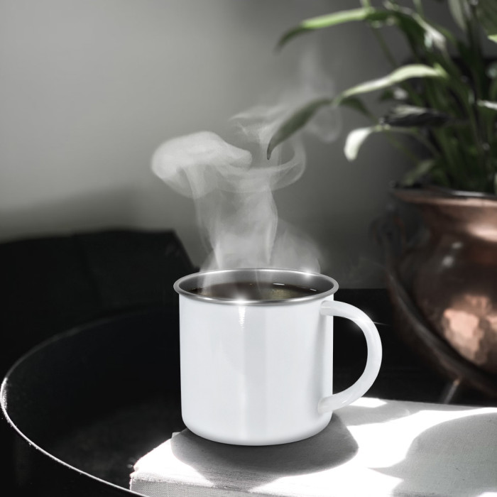 US warehouse 12oz White Sublimation Cups Mugs Cup Mug