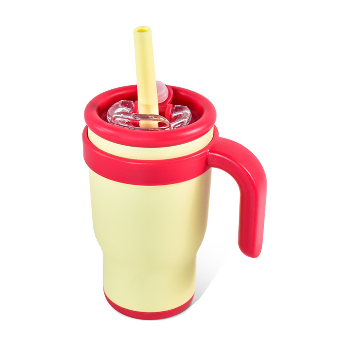 US Warehouse 14oz powder coated Colored Stainless Steel Kids water bottle Cups Tumblers