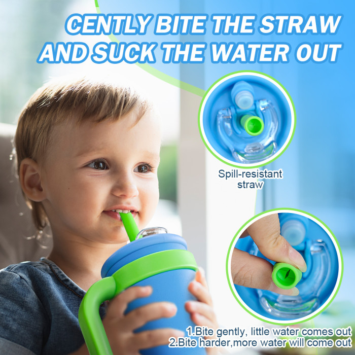 US Warehouse 14oz powder coated Colored Stainless Steel Kids water bottle Cups Tumblers