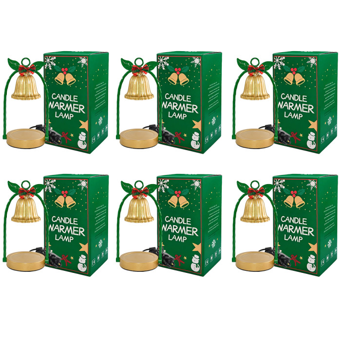 US warehouse Candle Warmer Lamp with 2 Bulbs - Flameless 4-Level Dimmable Wax Warmer