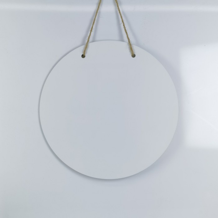 US Warehouse 12 inches MDF Sublimation Round Door Hanger