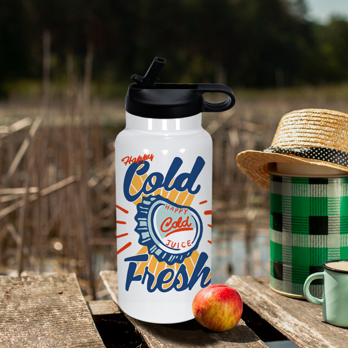 US Warehouse 32oz sublimation sports water bottle