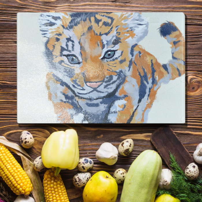 US warehouse 11*15 inches tempered glass sublimation cutting board with individual box