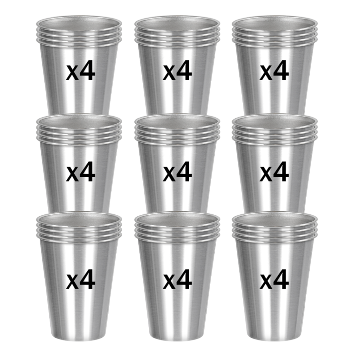 US warehouse 16oz stainless steel sublimation Cup Beer mugs Beverages Cups