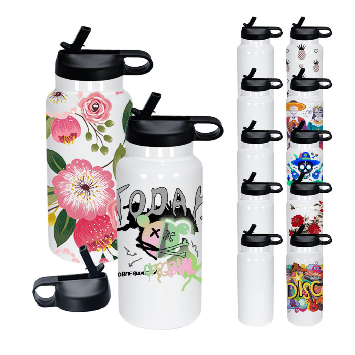 US Warehouse 32oz sublimation sports water bottle