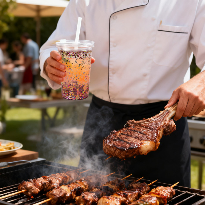 US warehosue 16oz Acrylic Clear Snow Globe Cup with Cler leakproof lid+straw,pre-hole with plug