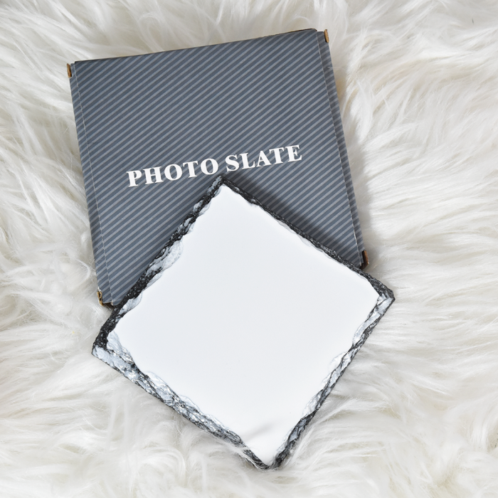 US Warehouse 3.7 inches Sublimation Rock Coaster