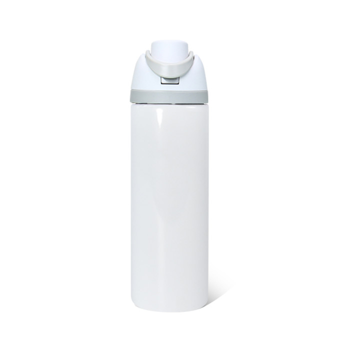 Pre-sale  US Warehouse 30 cases/720 pcs No Pit 24oz sublimation water bottle FreeSip Insulated Stainless Steel Water Bottle with Straw