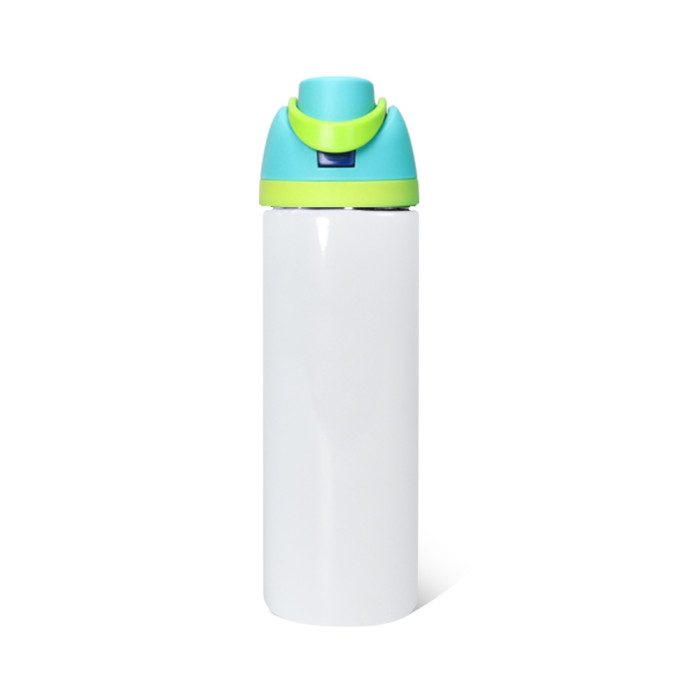 Pre-sale  US Warehouse 30 cases/720 pcs No Pit 24oz sublimation water bottle FreeSip Insulated Stainless Steel Water Bottle with Straw