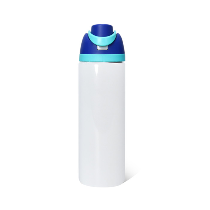 Pre-sale  US Warehouse 30 cases/720 pcs No Pit 24oz sublimation water bottle FreeSip Insulated Stainless Steel Water Bottle with Straw