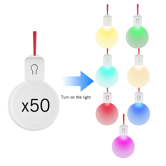 US Warehouse Round Acrylic Sublimation Blanks LED light(Acrylic Plate For Sublimation)