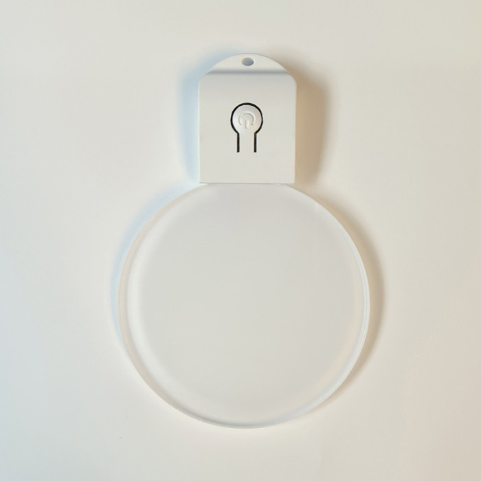US Warehouse Round Acrylic Sublimation Blanks LED light(Acrylic Plate For Sublimation)