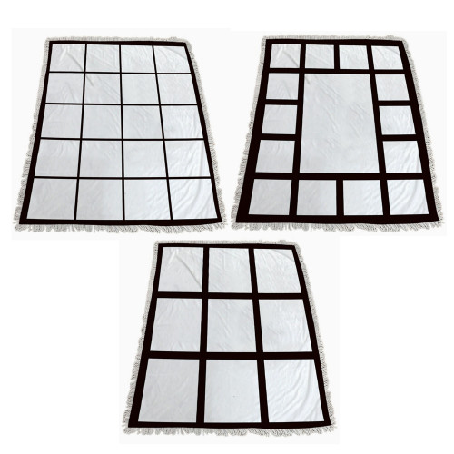 China Warehouse 40*60 inches Flannel sublimation blankets blanket