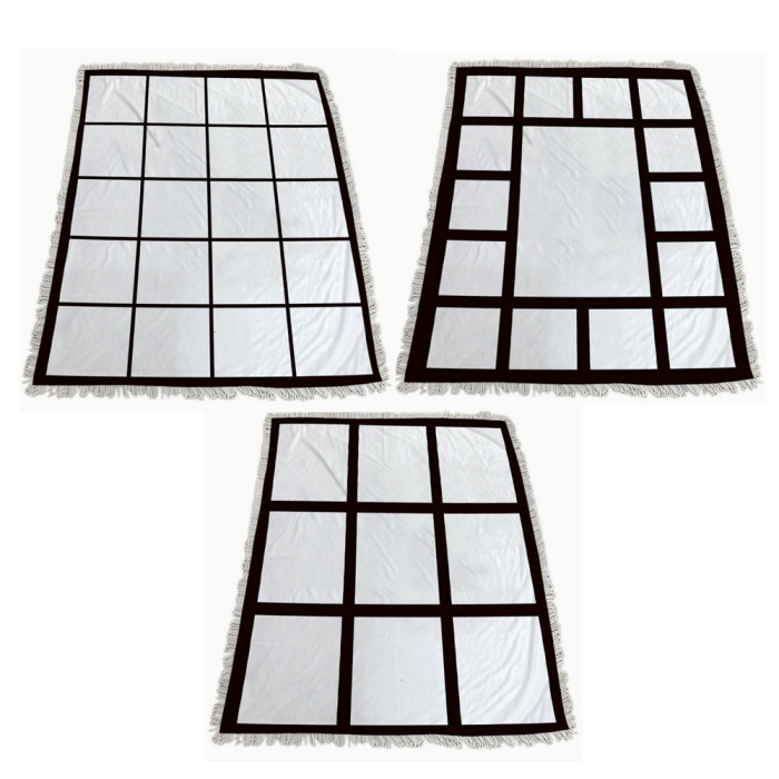 China Warehouse 40*60 inches Flannel sublimation blankets blanket