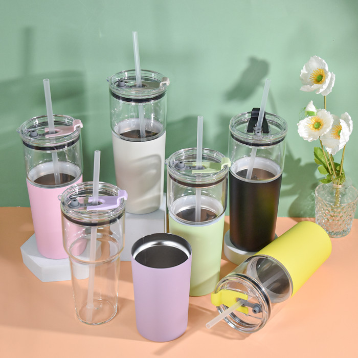 Four Inch Straw US$ 37.00 - US Warehouse Clear Resuable Replacement Straws 10.4 inches ...