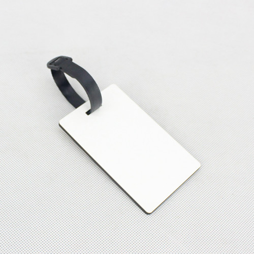 China Warehouse 100pcs Sublimation Blanks MDF Luggage/Name Tags