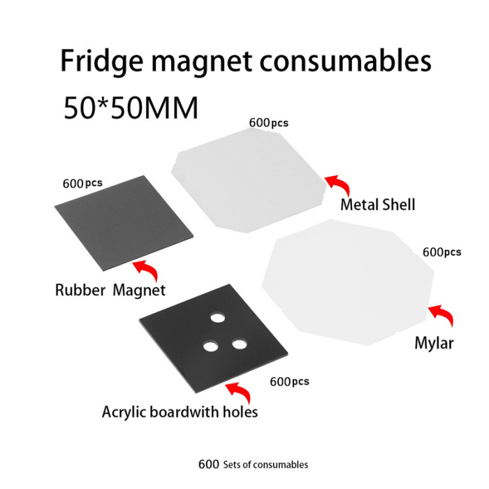 China Warehouse Fridge Magnet Machine Sets