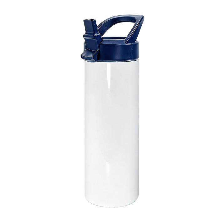 US Warehouse 20oz sublimation Sports Water Bottle tumblers with Flip Straw handle lid