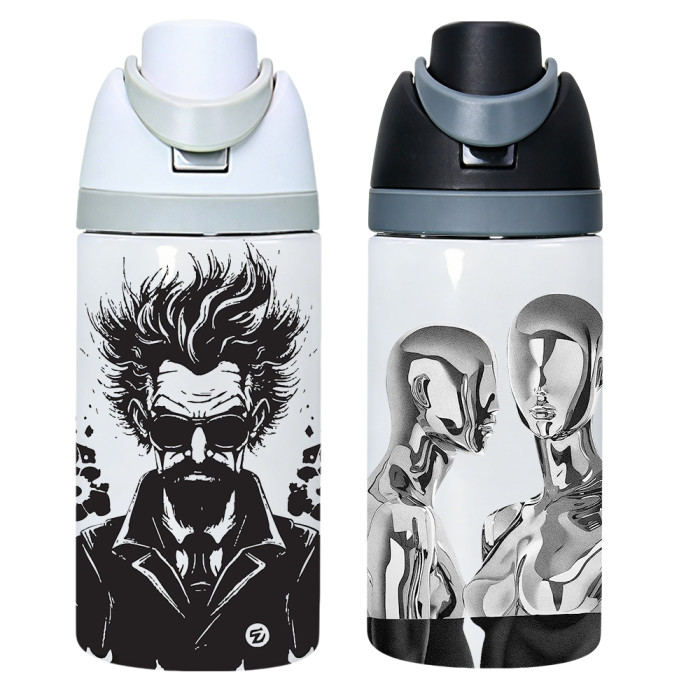 US Warehouse No Pit FreeSip 24oz/16oz straight sublimation water bottle
