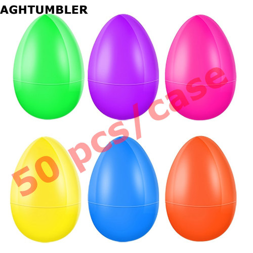 Clearance Sale US Warehouse Plastic Easter Colored Small Egg Ornament Eggs(Not for sublimation)