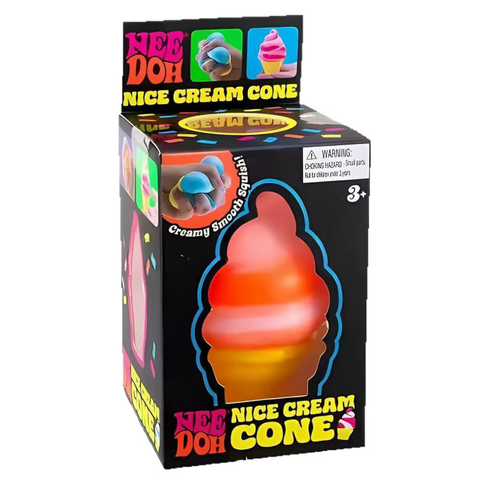 China Warehouse 150pcs TPR 3.2 inches Ice Cream Squeeze Squishy