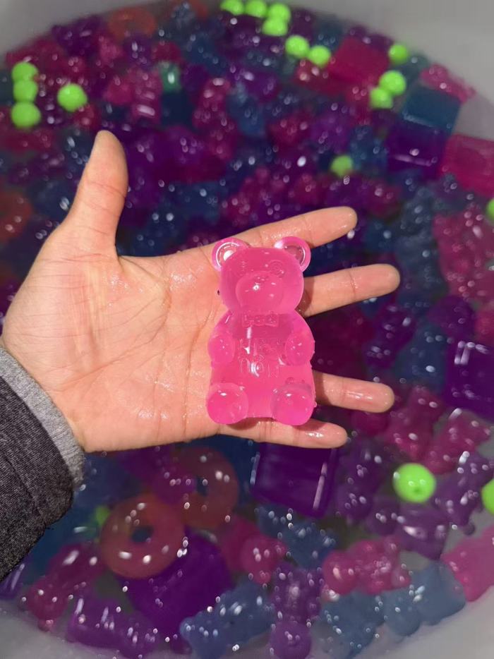 China Warehouse 120pcs TPR 3.2 inches Bear Squeeze Squishy