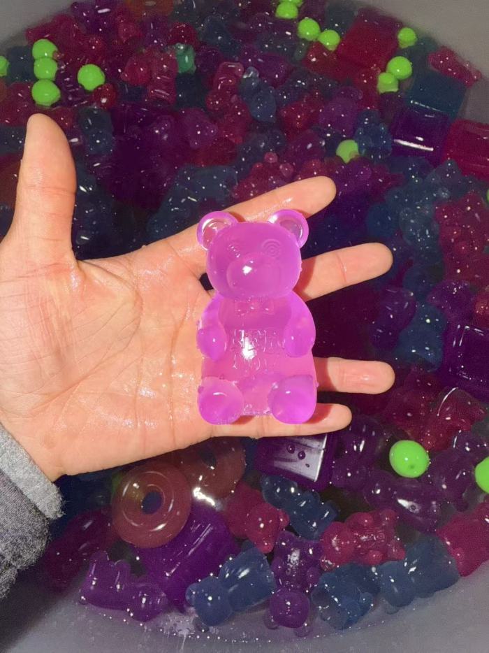 China Warehouse 120pcs TPR 3.2 inches Bear Squeeze Squishy