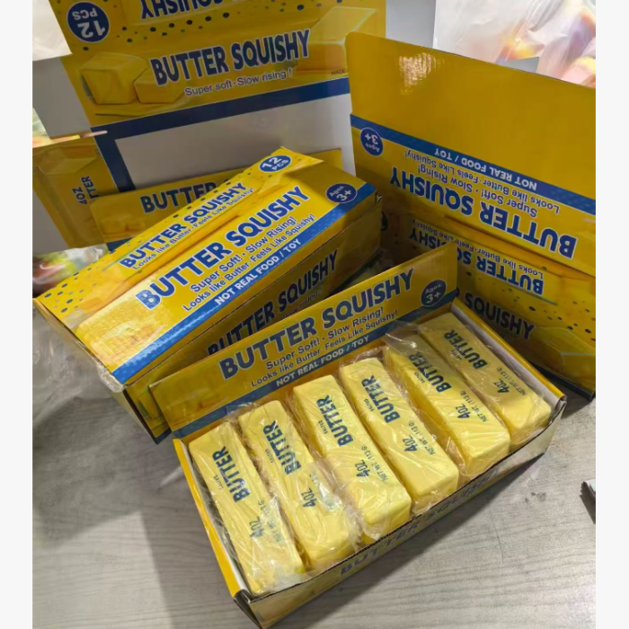 China Warehouse 288pcs PU Slow Rebound Butter Squeeze Squishy