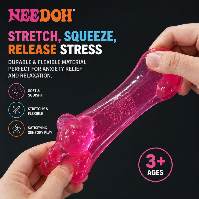 China Warehouse 120pcs TPR 3.2 inches Bear Squeeze Squishy