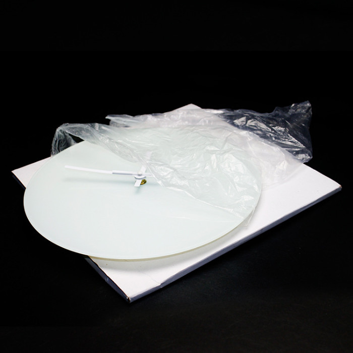 China warehouse Tempered Glass Sublimation clock