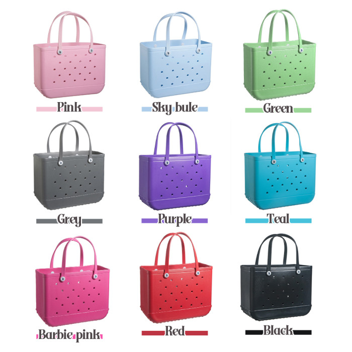 US Warehouse Big Size EVA Beach Bag,Mixed Colors