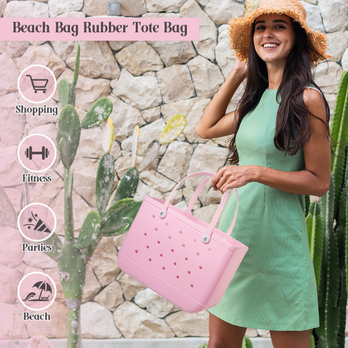 US Warehouse Big szie Blanks Beach Bag,Mixed Colors(no ornaments)