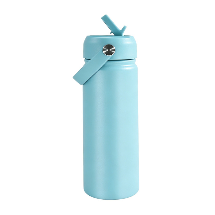 US Warehouse 18oz Powder Coated Sports Water Bottle, Mixed colors