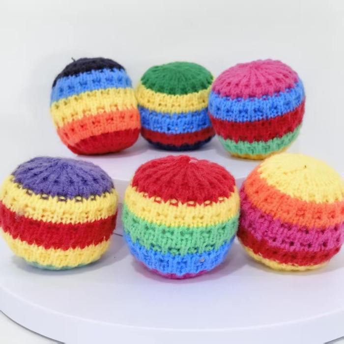 China Warehouse 102 pcs 1.97 inches knitted Footbag Sack