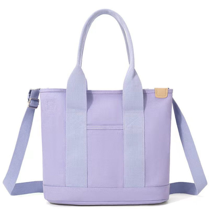 China Warehouse 24pcs 12.6*11.4*6 inches Canvas Multiway Pocket Tote