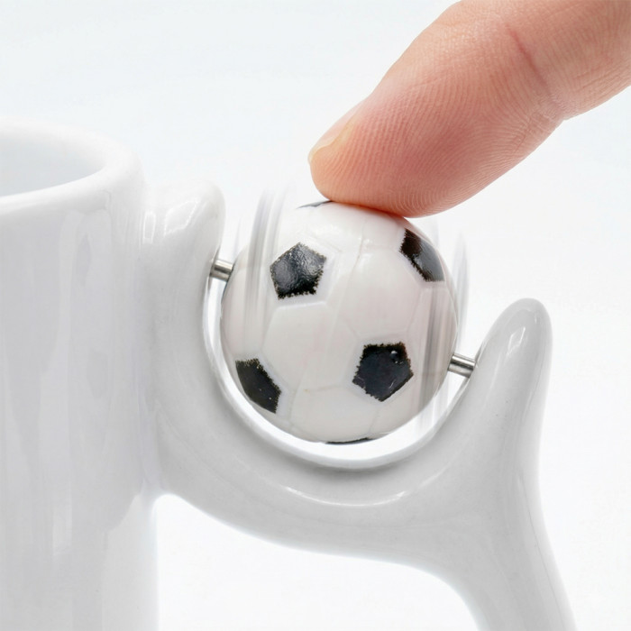 US Warehouse 11oz sublimation blanks Ceramic Mugs Cups Handle with Football