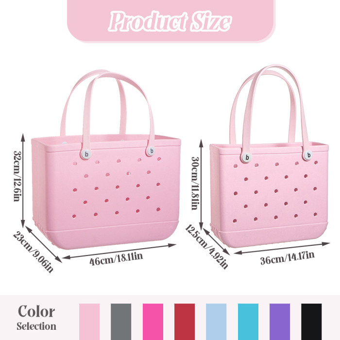US Warehouse Big Size EVA Beach Bag,Mixed Colors