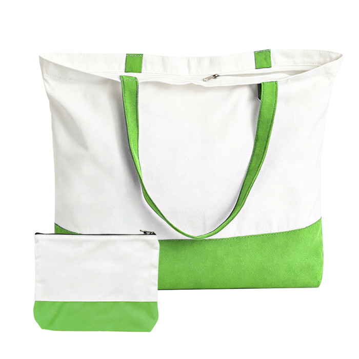 US Warehouse Sublimation Canvas Tote Bag Sets,mixed colors