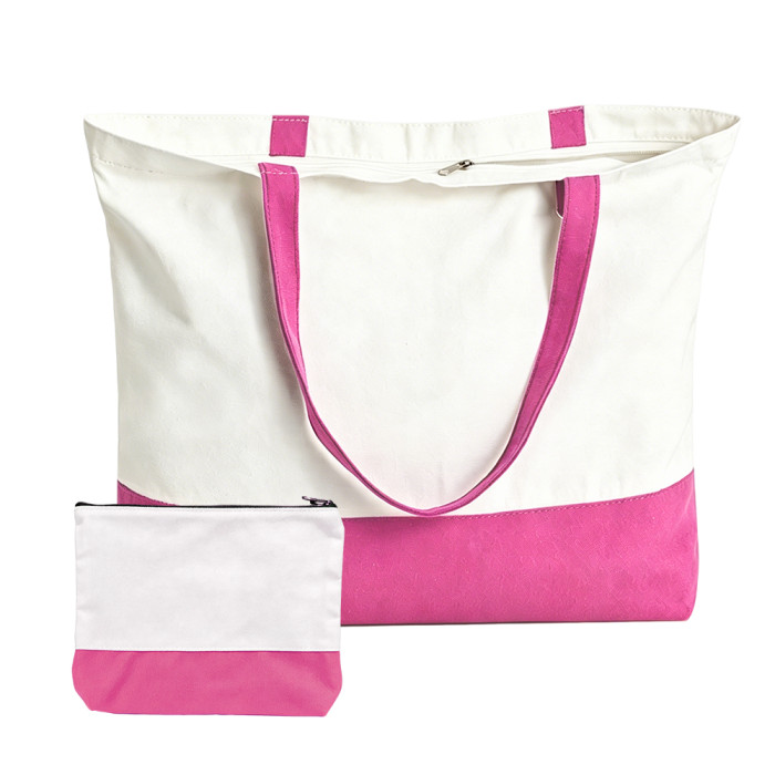 US Warehouse Sublimation Canvas Tote Bag Sets,mixed colors