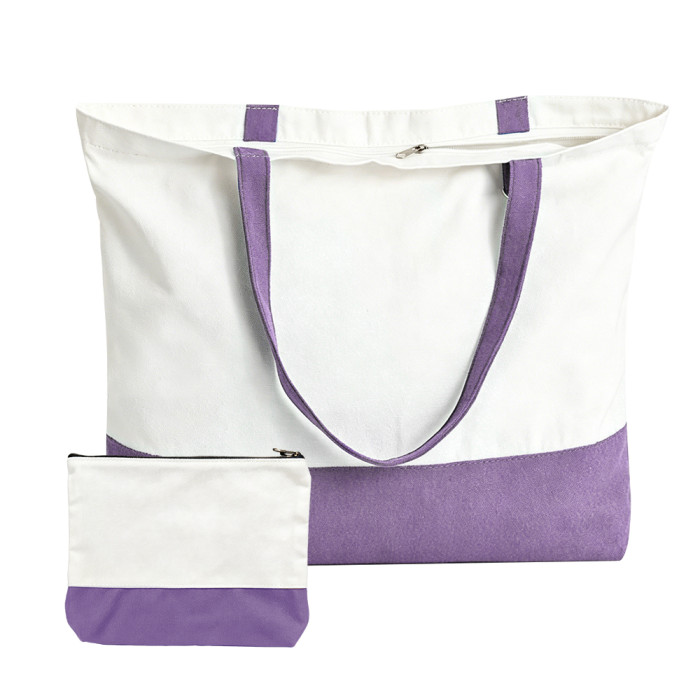 US Warehouse Sublimation Canvas Tote Bag Sets,mixed colors