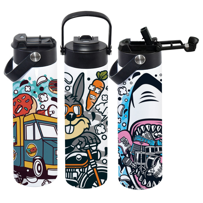 US Warehouse 20oz sublimation blanks tumbler with 2 in 1 Coffee lid