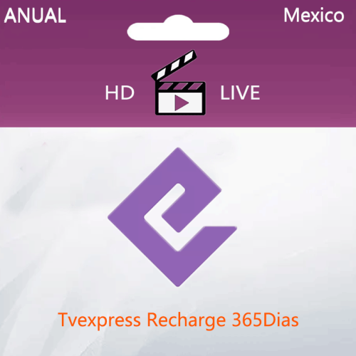 LatinoTVExpress Anual Recharge For Mexico