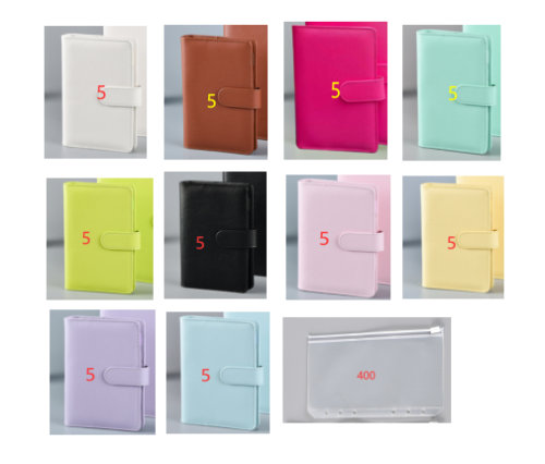 Locustsub china warehouse  A6 colorful non sublimation notebook cover ,50pcs a case