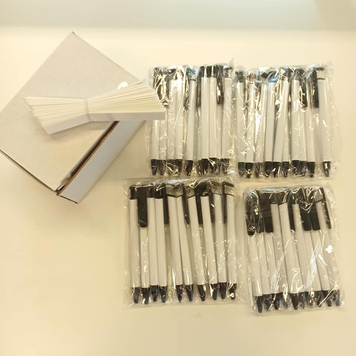 Locustsub subimation pen with shrink wrap,100pcs a case