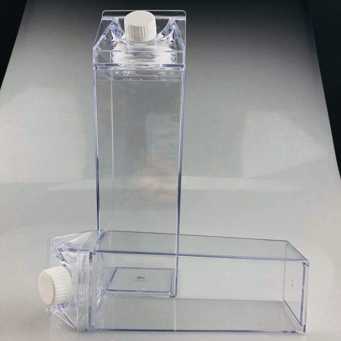 Locustsub Ready to ship 500ml milk carton acrylic tumbler 60pcs/case